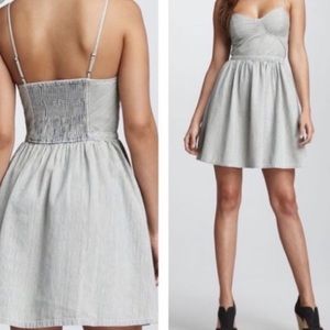 Free People Light blue dress corset top/ dress
